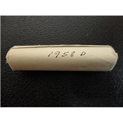 1958-D ROLL ON UNSEARCHED CENTS