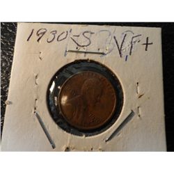 1930-S LINCOLN CENT