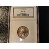Image 1 : 1947-D WASHINGTON QUARTER NGC MS 67