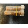 Image 1 : 1981-D ROLLS OF LINCOLN CENTS B/U -LOT OF 2