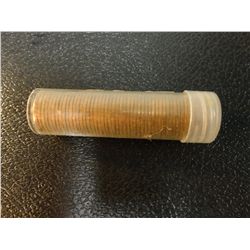 1960-D ROLL OF LINCOLN CENTS B/U