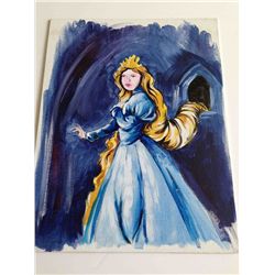 Rapunzel Painting by Disney artist Greg Platt