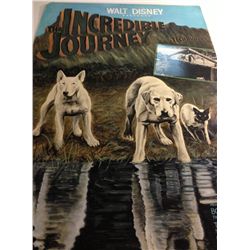 Incredible Journey Hand Painted Original Movie Poster