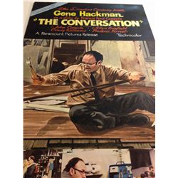 The Conversation Hand Painted John Lomasney Poster