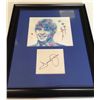 Image 1 : The Monkees Davy Jones Framed Autograph and Watercolor