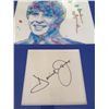 Image 2 : The Monkees Davy Jones Framed Autograph and Watercolor