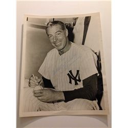 Joe DiMaggio Autographed photograph