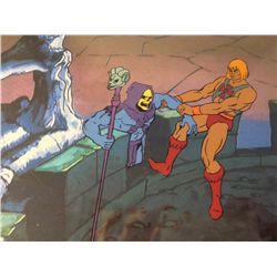 Heman and Skeletor  Animation Cell