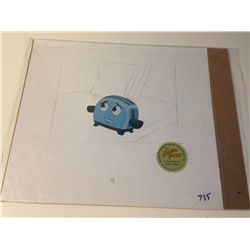 The Brave Little Toaster Original Animation Cel