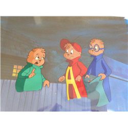 Alvin and The Chipmunks Animation Cel