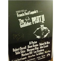 Godfather 2 Autographed framed One Sheet