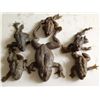 Image 1 : 6 rubber Frogs from PT Anderson