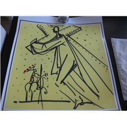 Salvador Dali "The Twelve Apostles" Christ Signed