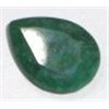 12.85 CARAT *HUGE* BEAUTIFUL EMERALD *PEAR CUT/FACETED & POLISHED* GEMSTONE!! GEMSTONE CAME OUT OF S
