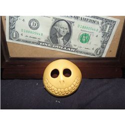 THE NIGHTMARE BEFORE CHRISTMAS BARREL MASK PRODUCTION STUDIO MADE CASTING