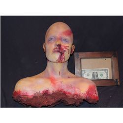 SEVERED COMPLETE HEAD WITH GORE 17 URETHANE LATEX OR POLY FOAM