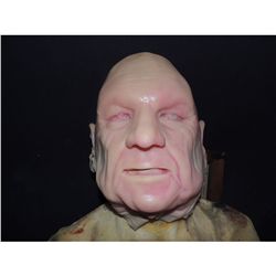 SILICONE OLD MAN FACE MASK TORN EAR