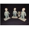 Image 1 : TRICK R TREAT RARE PRODUCTION MADE SAM FIGURINES LOT OF 3 PUMPKINHED JR