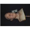 Image 1 : SIX FEET UNDER MAIN CHARACTER SILICONE HEAD WITH BUST SCREEN USED HERO
