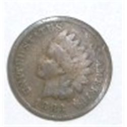 1883 INDIAN HEAD PENNY RED BOOK VALUE IS $7.00+ *NICE EARLY VERY GOOD GRADE PENNY*!!