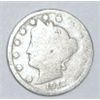 Image 1 : 1912 LIBERTY HEAD "V" NICKEL *NICE EARLY NICKEL*!! LIBERTY HEAD NICKEL CAME OUT OF SAFE!!