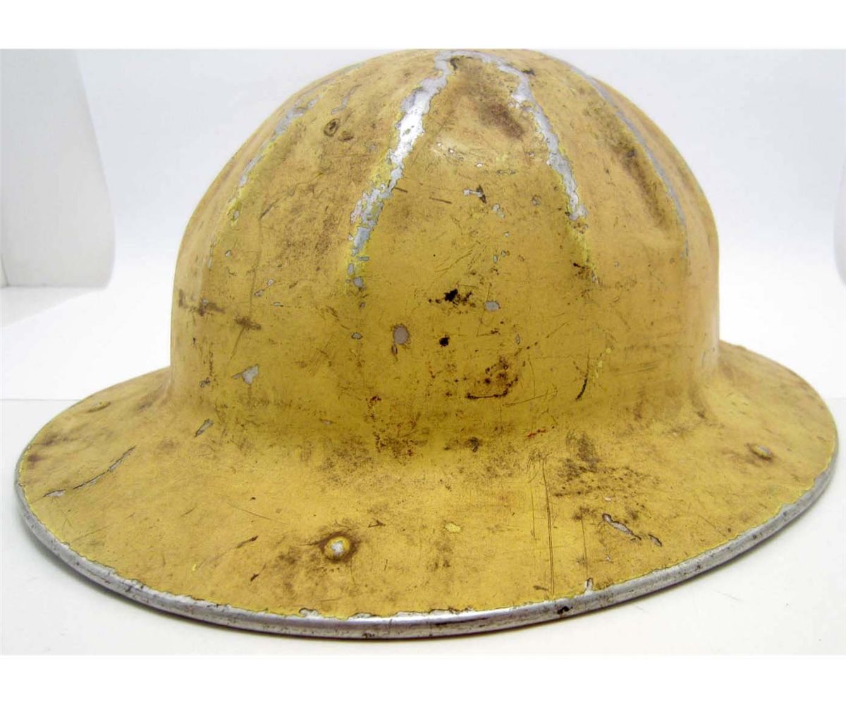 VINTAGE METAL HARDHAT - BF MCDONALD CO.