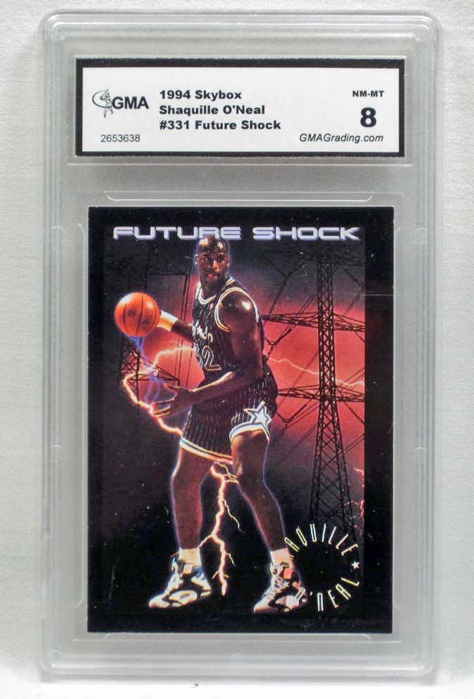 3784 1994 SKYBOX SHAQUILLE O'NEAL 331 FUTURE SHOCK BASKETBALL CARD