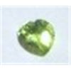 .85 CARAT PERIDOT BEAUTIFUL CUT & FACETED HEART SHAPE MINED IN ARIZONA GEMSTONE CAME OUT OF SAFE BOX