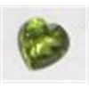 .75 CARAT PERIDOT BEAUTIFUL CUT & FACETED HEART SHAPE MINED IN ARIZONA GEMSTONE CAME OUT OF SAFE BOX