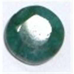 9.30 CARAT EMERALD ROUND CUT/FACETED & POLISHED GEMSTONE!! GEMSTONE CAME OUT OF SAFE BOX!!