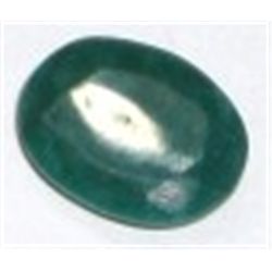 7.30 CARAT EMERALD OVAL CUT/FACETED & POLISHED GEMSTONE!! GEMSTONE CAME OUT OF SAFE BOX!!