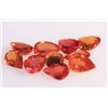 Image 1 : 4.51 CTW ORANGE SAPPHIRE PEARSHAPE 4X6mm