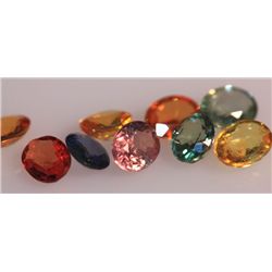 4.36 CTW MULTISAPPHIRE OVAL 5X4 mm