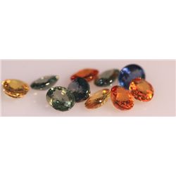 4.53 CTW MULTISAPPHIRE OVAL 5X4 mm