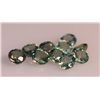 Image 2 : 3.60 CTW GREEN SAPPHIRE ROUND 4X4mm