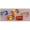Image 1 : 1.61 CTW MULTISAPPHIRE EMERALDCUT 3X5mm