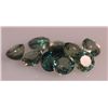 Image 2 : 3.74 CTW GREEN SAPPHIRE ROUND 4X4mm