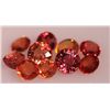 Image 2 : 1.59 CTW ORANGE SAPPHIRE ROUND 4X4mm