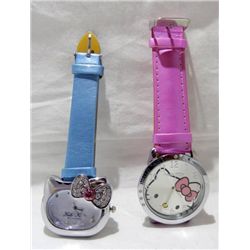 Two Hello Kitty Watches- New & Adorable!!