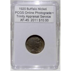 1920 Buffalo Nickel XF-45