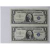 Image 1 : 1957 & 1957 A Blue Silver Certificates