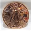 Image 1 : 1 Troy Ounce Pure Copper Bullion Coin