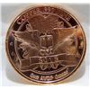 Image 2 : 1 Troy Ounce Pure Copper Bullion Coin