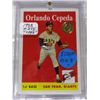 Image 1 : 1958 Orlando Cepeda SF Giants Baseball Card