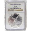 Image 1 : 2004 MO Mexico Pure Silver Bullion NGC MS-66