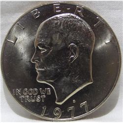 1977-D "IKE" Dollar MS-68 W/Appraisal