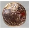 Image 1 : 2012 Copper Bullion Coin 1 AVDP Ounce .999 Purity