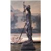 Image 5 : Noble Bronze Sculpture Lady Justice