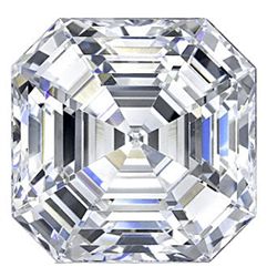 Bianco 5 Carat Asscher Cut Diamond