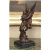 Image 1 : Lovely Bronze Sculpture Guardian Angel